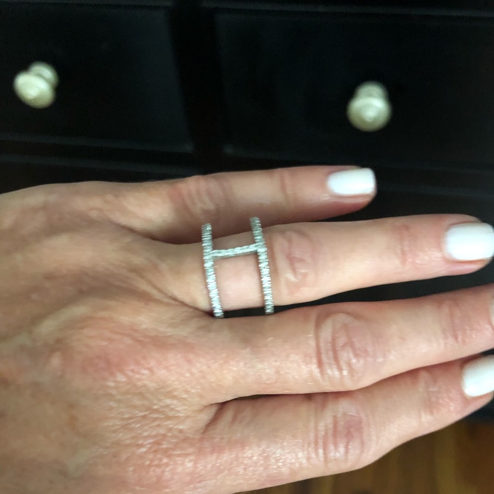 diamonique ring
